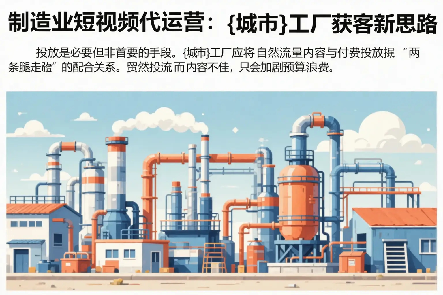 制造业短视频代运营:汤旺工厂获客新思路